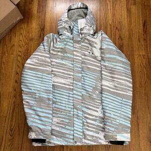 VTG Oakley Men Factory Pilot Technical Ski Jacket Waterproof Outerwear Hooded XL